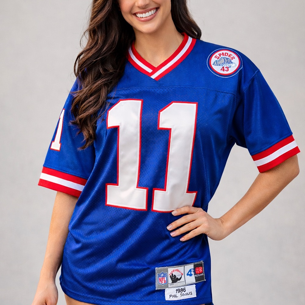 Retro NY Giants Phil Simms #11 Jersey – Vintage Style | Unisex